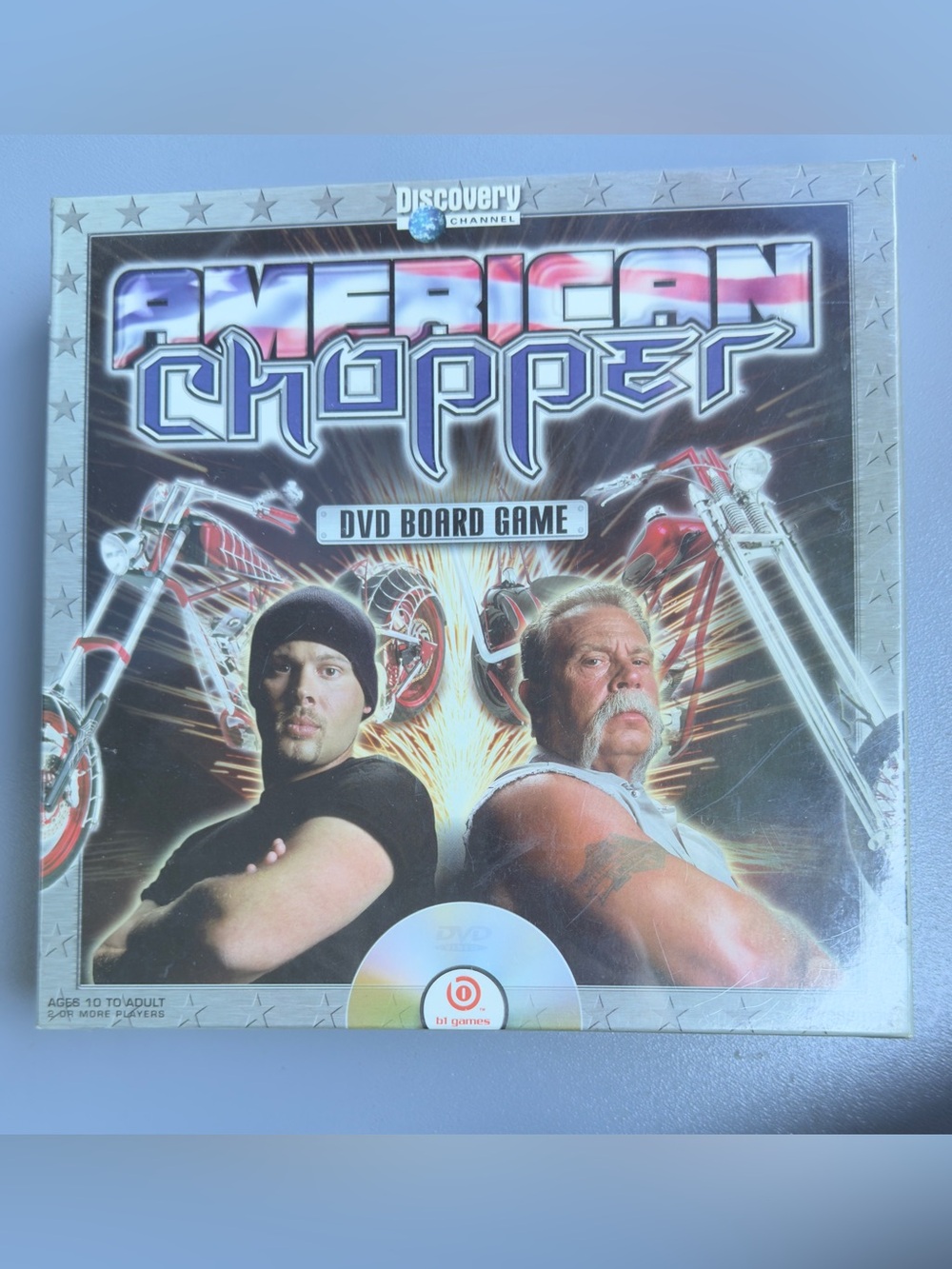 American Chopper DVD Board Game - Red, Black